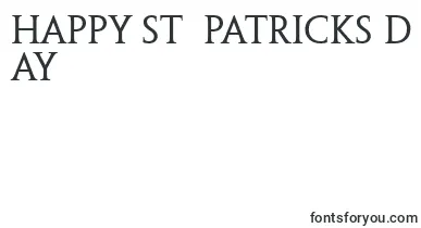 PenumbraSerifWeb font – St Patricks Day Fonts